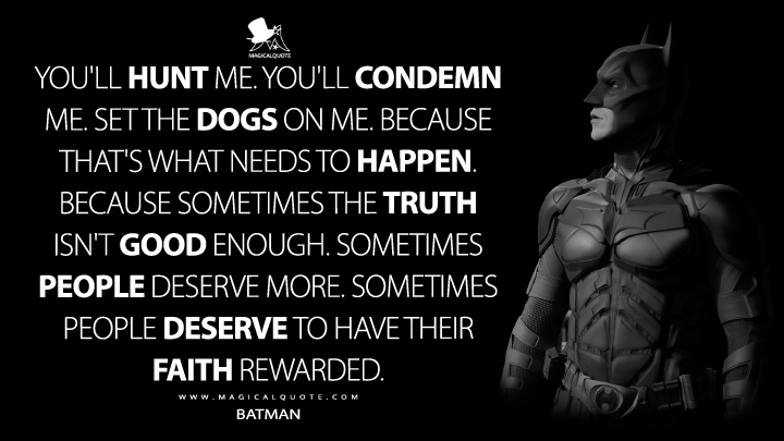 The Dark Knight Quotes - MagicalQuote