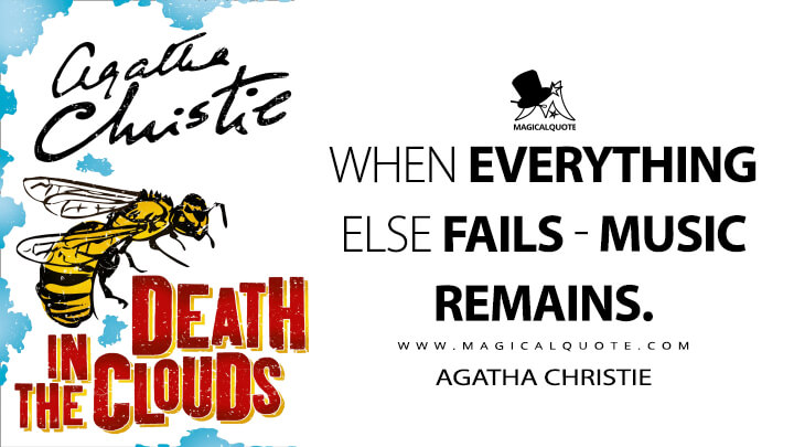 agatha christie death in the clouds