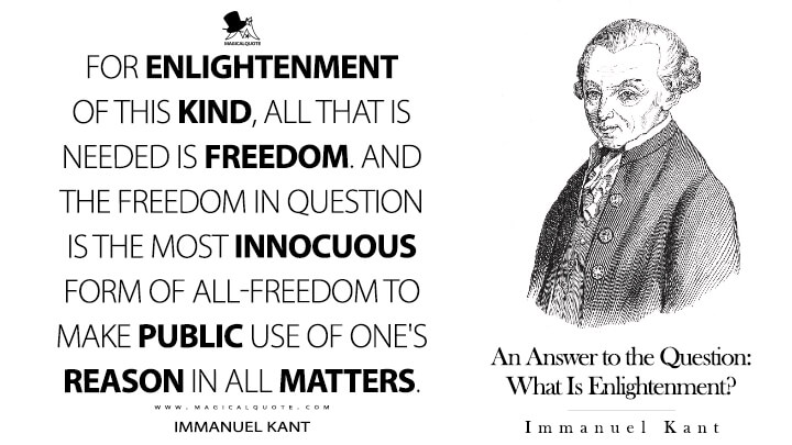 what is enlightenment essay by kant