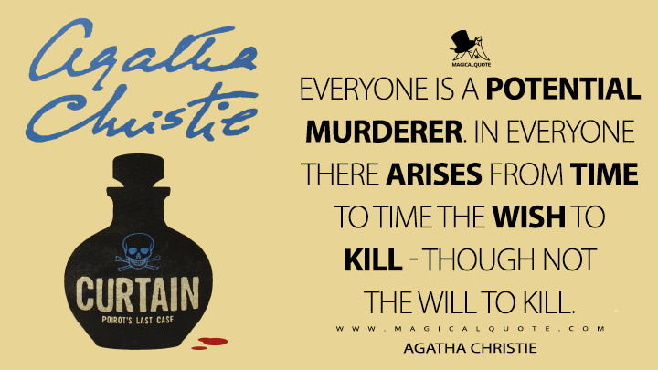35 Preeminent Quotes By Agatha Christie Magicalquote