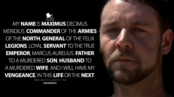 Gladiator Maximus Decimus Meridius