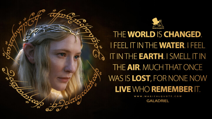 The Lord of the Rings: The Rings of Power Quotes - MagicalQuote | Galadriel,  Power ring, Lord of the rings
