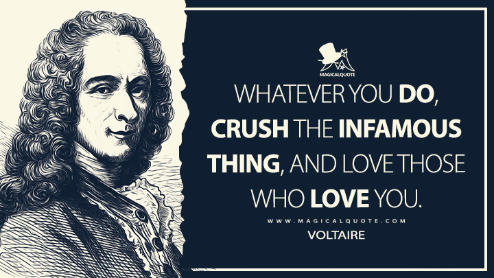 Voltaire Quotes in French and English - MagicalQuote